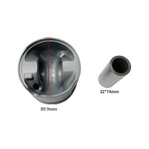 Pistón OEM ODM de 89.9 mm 100% probado con anillos para Ford V348 3.2 3.2L TRANSIT RANGER 3.2TDCI <span class=keywords><strong>SAFA</strong></span> 5 cilindros diésel 7C166110BAB Std 0.5 - Product Image 4