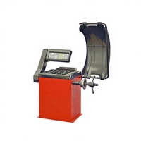 Balanceadora de Ruedas Automática de Alta Precisión para Talleres Profesionales de Neumáticos - Máquina de Balanceo Inteligente 3D con Marcador Láser y Pantalla LCD