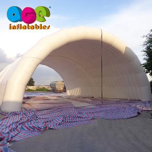 Grande tente <span class=keywords><strong>hangar</strong></span> gonflable en PVC, tente <span class=keywords><strong>tunnel</strong></span> gonflable à ossature pneumatique, abri de stockage industriel - Product Image 6