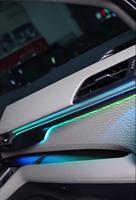 Icarsin - Luz Ambiental de 64 Colores para Toyota Sienna 2021-2025, Luz LED Láser para el Interior del Automóvil, Accesorios de Mejora