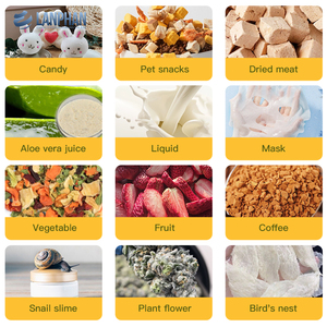 Lyophilisateur domestique de 4 kg, 6 kg, 8 kg, 10 kg, pour fruits, aliments, lait, viande, machine de lyophilisation à domicile, vente chaude aux États-Unis - Product Image 5