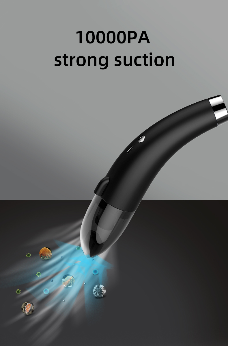 New M9 high suction car wireless vacuum cleaner with inflator blower