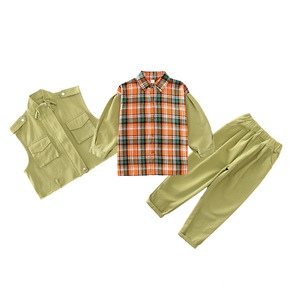 Vêtements de boutique pour enfants en gros, ensembles 3 pièces pour filles, automne, provenant d'un fabricant de vêtements pour enfants - Product Image 4