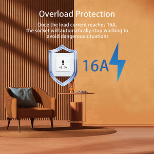 Tuya Smart Home App <strong>Remote</strong> <strong>Control</strong> Universal Type WiFi Wall Power Socket Electrical Monitoring Smart <strong>Plug</strong> <strong>for</strong> Outlet - Product Image 6