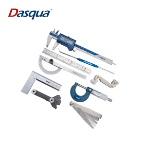 Calibrador Digital Dasqua 0-150mm, Transportador de Ángulos 0-180 Grados, Micrómetro Exterior 0-25mm, Medidor de Radios, Medidor de Espesores, Metrología - Product Image 2