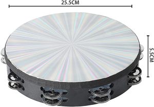 Tambourins en Bois Holographiques <span class=keywords><strong>de</strong></span> 6/8/10 Pouces pour Instruments <span class=keywords><strong>de</strong></span> <span class=keywords><strong>Musique</strong></span> – Vente en Gros - Product Image 3