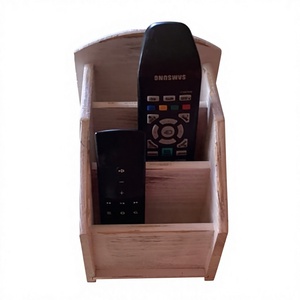 Custom Modern Handmade Wooden 5-Layer Remote <b>Control</b> Holder <b>Stand</b> with Logo for Home and Hotel - Product Image 6