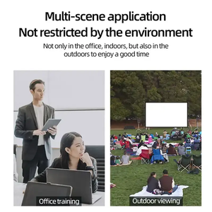 Alr chiếu Movie màn hình với đứng, Màn hình máy chiếu 120 inch rạp hát tại nhà với đứng cho rạp hát tại nhà sân sau rạp chiếu phim - Product Image 6