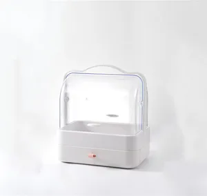 뜨거운 판매 작은 디스플레이 메이크업 주최자 휴대용 화장품 케이스 메이크업 저장 상자 서랍