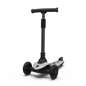 Triciclo con manillar ajustable personalizado para niños, 3 ruedas, patinete plegable de PU para niños y niñas - Product Image 1