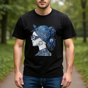 T-Shirt Unisex 210GSM 100% Cotone, Casual, Traspirante, Resistente, con Stampa DTF, Maglietta da Uomo - Product Image 3