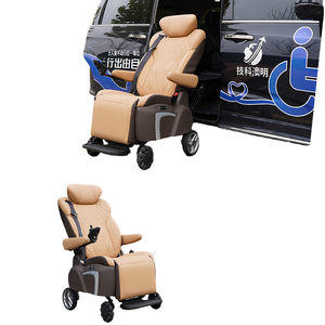 Nuovo Sedile Girevole Elettrico 2026 con Sollevamento, Capacità 150kg, per Disabili e Anziani, Programmabile, Impermeabile, in Pelle, Universale per SUV, MPV, Van - Product Image 1