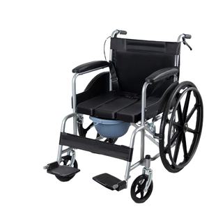 Silla de ruedas de goma plegable ajustable cómoda para el cuidado de la salud para personas mayores - Product Image 4