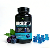 Bonbons gélifiés électrolytes multivitaminés OEM/ODM sans sucre pour l'hydratation et l'énergie, soutien quotidien de la fonction immunitaire et musculaire pour adultes, Keto