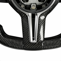Volant en cuir microfibre suédé chauffant et vibrant pour BMW Série 3/4/5/6 GT X3 X4 320i G20 F22 E92 X4 F26