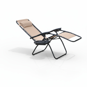 <span class=keywords><strong>Chaise</strong></span> de bronzage personnalisée légère réglable pliante portable confortable durable pour les voyages en plein air parc jardin patio camping plage - Product Image 2