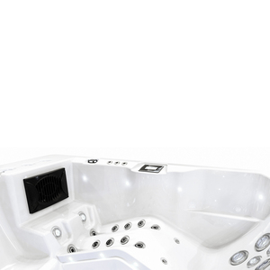 Lovia bain à remous spa extérieur bain à remous avec jacuzzier balboa spa <span class=keywords><strong>pompe</strong></span> à <span class=keywords><strong>chaleur</strong></span> 6 personnes hottub spa extérieur système de jet débordement bain à remous - Product Image 3