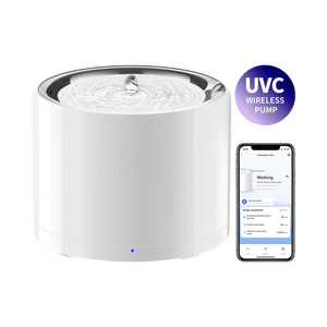 Fuente de agua inteligente para mascotas PETKIT EVERSWEET 3 Pro UVC con <span class=keywords><strong>sistema</strong></span> de filtración de 4 etapas con bomba inalámbrica de esterilización - Product Image 1