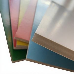 แผ่นใยไม้อัดความหนาแน่นสูง กระดาษ Kt แผ่นโฟมพีวีซีสีขาว น้ำหนัก 120-210 กรัม/ตร.ม. หนา 3-10 มม. ได้รับการรับรองมาตรฐาน CE - Product Image 1