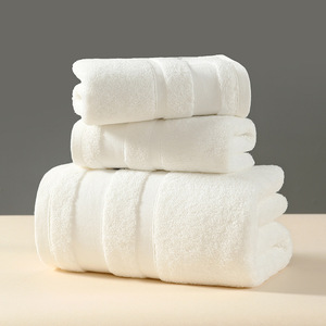 Ensemble de serviettes de bain de luxe en coton tissé 100% - Serviettes ultra douces, très absorbantes et écologiques pour la maison, le spa et l'hôtel - Product Image 5