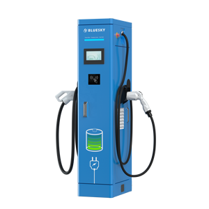Station de <span class=keywords><strong>recharge</strong></span> pour véhicules <span class=keywords><strong>électrique</strong></span>s Bluesky, étanche, OCPP1.6J, charge rapide DC, montage au sol - Product Image 2