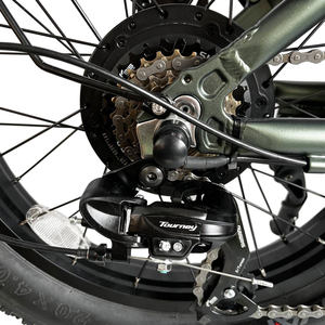 Entrepôt de l'UE 20 pouces 48v 500w e-<span class=keywords><strong>bike</strong></span> gros pneu voyage pliant VTT tout terrain vélo électrique - Product Image 6