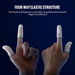 Sarafox V5 Wasp Feelers 5 Sợi Thủy Tinh Finger Sleeve Linh Hoạt Sợi Thủy Tinh Finger Găng Tay Cho Trò Chơi Di Động Cho PUBG COD Ch... - Product Image 3