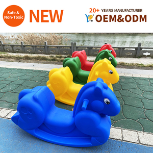 <span class=keywords><strong>Cheval</strong></span> à <span class=keywords><strong>bascule</strong></span> en plastique rotomoulé <span class=keywords><strong>pour</strong></span> enfants, siège unique, avec ressort, certifié CE, <span class=keywords><strong>pour</strong></span> aire de jeux - Product Image 3