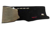 Housse de tableau de bord sur mesure de luxe pour Toyota Hilux, tapis de tableau de bord pare-soleil, protection anti-dérapante contre les UV, accessoires intérieurs