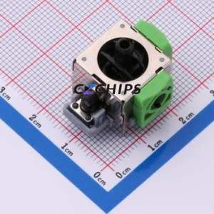 YK16S-L7.2-B10Ka(32-8)-G-A29 Joystick / Navigation Switch Through hole Component (THT)-14P,25.5x20.3mm Switch - Product Image 1