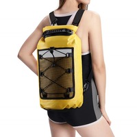 Sinofing tas ransel kering PVC sepenuhnya tahan air untuk aktivitas olahraga air luar ruangan Drifting dayung berenang pantai taman air