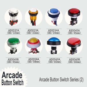Wintai-Tech China Arcade Button <strong>Switch</strong> 28 mm Push Button <strong>Switch</strong> Plug in Game Console Accessories - Product Image 4