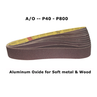 Bandas de lijado de 915x50mm (2"x36") para lijadoras de banda, bandas abrasivas de 290x50mm para pulido de cuchillos, metal duro y madera