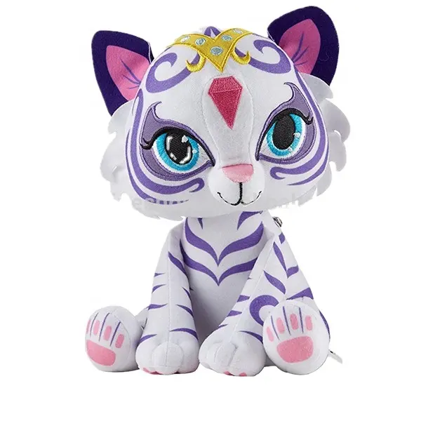Personalizado mascota Tigre colorido juguete para niños hermoso peluche de felpa Tigre