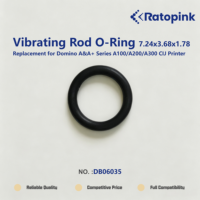 Anneau en O vibrant Ratopink DB06035 7.24x3.68x1.78, pièce de rechange pour imprimante CIJ Domino A&A+ Series A100/A200/A300