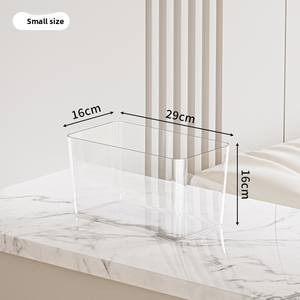 एक्वेरियम पारदर्शी पालतू ग्लास बॉक्स गोल्डफिश टैंक साधारण पारिस्थितिक टैंक भूनिर्माण टैंक कार्यालय डेस्कटॉप मछली पालतू - Product Image 6