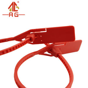 AG 024 Serrure d'étanchéité à arracher <span class=keywords><strong>Banque</strong></span> Service postal Étiquette d'étanchéité en plastique PP - Product Image 6