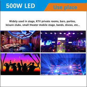 Mini <span class=keywords><strong>400W</strong></span> 500W LED Smoke Fog Machine RGB 3 em 1 Efeitos de Palco Light <span class=keywords><strong>Fogger</strong></span> para Festa de Casamento Halloween - Product Image 6