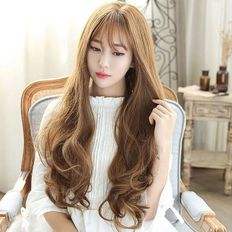 LifeWive Peluca de cabello ondulado para mujer que incluye cabello de hombre para diversos estilos - Product Image 1