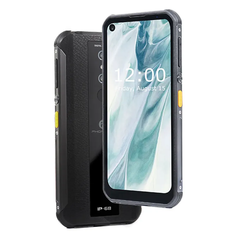 New Arrival Phonemax P2 Dual Sim Rugged Phone 8+128gb Cheap Android Mobile Waterproof Octa Core Rug Smartphone