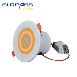 <span class=keywords><strong>BTL10</strong></span> SURPASS 5W Mini haut-parleur audio Home cinéma Blue-tooth haut-parleur de plafond avec lumière LED pour chambre/bar - Product Image 4