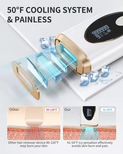 Brown and Black <strong>Hair</strong> Portable Lide Skin Rejuvenation Painless Device Acne Treatment Home Use Handheld Facial <strong>Laser</strong> <strong>Hair</strong> <strong>Removal</strong> - Product Image 2