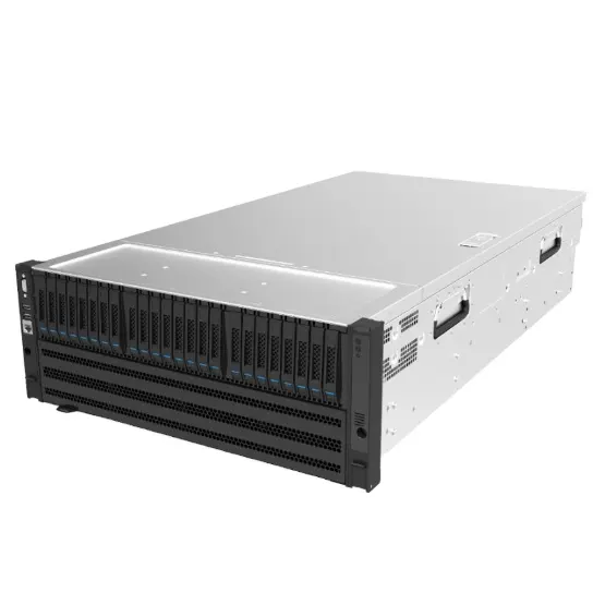 Стойка 4U с двумя разъемами, компьютерный хост, высокопроизводительный компьютер, глубокое обучение, интеллектуальное моделирование, сервер 8GPU