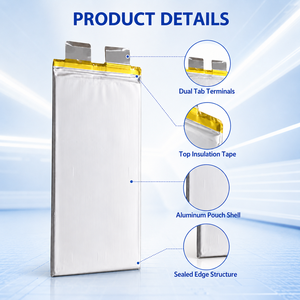 Batterie LiPo 1S 30000mAh à décharge rapide 5C pour drone avec connecteur XT90, service OEM - Product Image 4