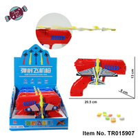 Jouets en plastique de haute qualité, pistolets à bonbons en forme d'avion, fabriqués directement par l'usine de Chenghai, pour garçons et filles