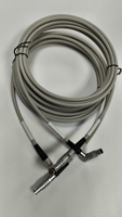 Remplacement pour LEMO FSG 1B 308 CLAD52Z Câble réseau Cat6a gris LSZH à longueur personnalisée