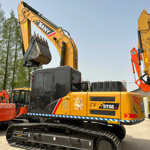 รถขุดตีนตะขาบ Sany SY215C Pro น้ำหนักใช้งาน 23.5 ตัน รุ่นปี 2023 พร้อมบุ้งกี๋ขนาด 1.1 เมตร ความจุ 122 กิโลวัตต์ รวมเครื่องยนต์ - Product Image 3