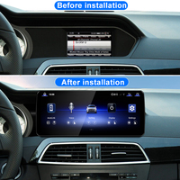 STWEI Android 14.0 pour Mercedes Benz Classe B C W204 2011-2014 12,3 pouces Qualcomm 6115 Autoradio Multimédia Vidéo Carplay Auto