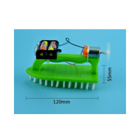 Kit STEM Robot Brosses DIY, Moteur Électrique, Expérience Scientifique d'Ingénierie, Jouet Éducatif pour Enfants, Cadeau de Rentrée Scolaire, Vente en Gros