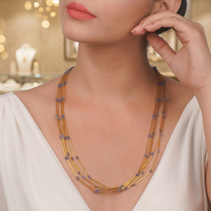 Lindo Collar de Cadena Clásica Chapado en Oro de 18K y Plata 925, Plata de Ley 925 para Regalo de Boda - Product Image 3